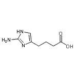 CAS 登录号：933727-51-6， 4-(2-氨基-1H-咪唑-4-基)丁酸