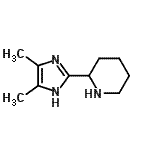 CAS#: 933750-40-4, 2-(4,5-Dimethyl-1H-imidazol-2-yl)piperidine