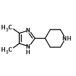CAS#: 933750-43-7, 4-(4,5-Dimethyl-1H-imidazol-2-yl)piperidine