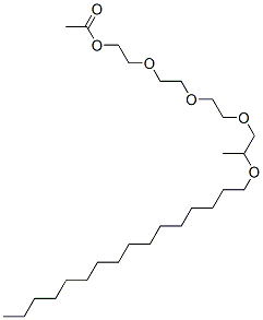 CAS 登录号：93385-03-6， 11-甲基-3,6,9,12-四氧杂二十八烷-1-醇乙酸酯