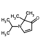 CAS#: 93394-39-9, 1-Isopropyl-2,2-dimethyl-1,2-dihydro-3H-pyrrol-3-one