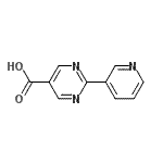 CAS#: 933988-20-6, 2-(3-Pyridinyl)-5-pyrimidinecarboxylic acid