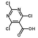 CAS#: 93416-51-4, 2,4,6-Trichloro-5-pyrimidinecarboxylic acid
