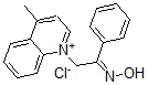 CAS#: 93446-09-4, 1-(2-Phenyl-2-Hydroxyiminoethyl)-1-(4-Methylquinolinium) chloride