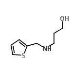 CAS#: 93448-51-2, 3-(2-thienylmethylamino)propan-1-ol