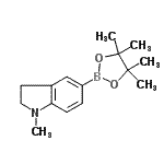 CAS#: 934570-43-1, 1-Methyl-5-(4,4,5,5-tetramethyl-1,3,2-dioxaborolan-2-yl)indoline