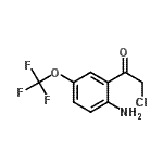 CAS#: 934829-56-8, 1-[2-Amino-5-(trifluoromethoxy)phenyl]-2-chloroethanone