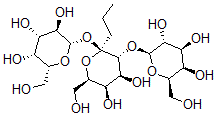 CAS 登录号：93495-81-9， 丙基 O-beta-吡喃半乳糖基-(1-4)-O-beta-吡喃半乳糖基-(1-4)-alpha-吡喃半乳糖苷