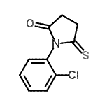CAS 登录号：93506-07-1， 1-(2-氯苯基)-5-硫代-2-吡咯烷酮
