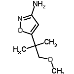 CAS#: 93509-70-7, 5-(1-Methoxy-2-methyl-2-propanyl)-1,2-oxazol-3-amine