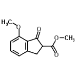 CAS 登录号：935534-23-9， 甲基7-甲氧基-1-氧代-2-茚满羧酸酯