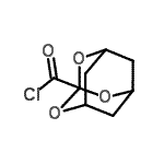 CAS#: 93563-95-2, 2,4,10-Trioxatricyclo[3.3.1.1<sup>3,7</sup>]decane-3-carbonyl chloride