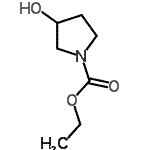 CAS#: 93591-91-4, Ethyl 3-hydroxy-1-pyrrolidinecarboxylate