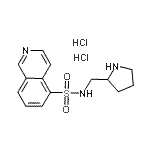 CAS 登录号：936233-16-8， N-(2-吡咯烷基甲基)-5-异喹啉磺酰胺二盐酸盐