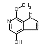 CAS#: 936470-68-7, 7-Methoxy-1H-pyrrolo[2,3-c]pyridin-4-ol