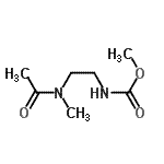 CAS 登录号：936482-86-9， 甲基{2-[乙酰基(甲基)氨基]乙基}氨基甲酸酯