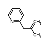 CAS 登录号：936621-16-8， 2-(2-甲基丙-2-烯基)吡啶