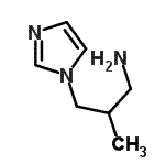 CAS#: 93668-15-6, 3-(1H-Imidazol-1-yl)-2-methyl-1-propanamine