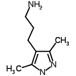 CAS#: 936940-75-9, 3-(3,5-Dimethyl-1H-pyrazol-4-yl)-1-propanamine