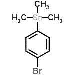 CAS#: 937-11-1, (4-Bromophenyl)(trimethyl)stannane
