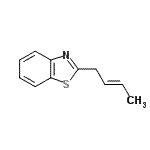 CAS#: 93702-93-3, 2-[(2E)-2-Buten-1-yl]-1,3-benzothiazole