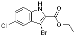 CAS 登录号：93704-68-8， 3-溴-5-氯-1H-吲哚-2-羧酸乙酯