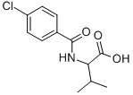 CAS 登录号:93709-63-8, 2-(4-氯-苯甲酰基氨基)-3-甲基丁酸