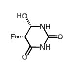 CAS#: 93713-26-9, (5R,6S)-5-Fluoro-6-hydroxydihydro-2,4(1H,3H)-pyrimidinedione