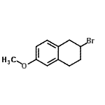 CAS#: 937594-14-4, 2-bromo-6-methoxy-tetralin