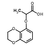 CAS#: 937621-82-4, 2-(2,3-dihydro-1,4-benzodioxin-5-yloxy)propanoic acid