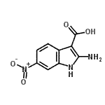 CAS#: 937673-92-2, 2-Amino-6-nitro-1H-indole-3-carboxylic acid