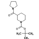 CAS 登录号：937724-78-2， 2-甲基-2-丙基3-(1-吡咯烷基羰基)-1-哌啶羧酸酯