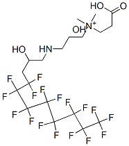 CAS#: 93776-14-8, (2-Carboxyethyl)-3-[(4,4,5,5,6,6,7,7,8,8,9,9,10,10,11,11,11-Heptadecafluoro-2-Hydroxyundecyl)Amino]Propyldimethylammonium Hydroxide