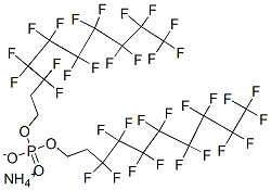 CAS 登录号：93776-20-6， 双(全氟辛基乙基)磷酸酯铵盐
