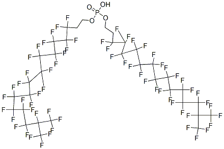 CAS 登录号：93776-29-5， 双[13-(三氟甲基)全氟十四烷基乙基]磷酸酯氢