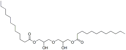 CAS 登录号：93776-79-5， 十二烷酸氧基二(2-羟基-3,1-丙烷二基)酯
