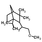 CAS#: 93777-35-6, 5-(Methoxymethyl)-2,2,7,7-tetramethyltricyclo[6.2.1.0<sup>1,6</sup>]undecane
