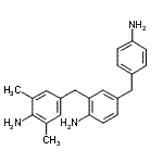 CAS 登录号：93778-08-6， 4-[2-氨基-5-(4-氨基苄基)苄基]-2,6-二甲基苯胺