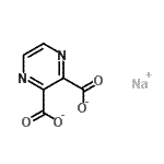 CAS#: 93778-20-2, 2,3-Pyrazinedicarboxylate, sodium salt (1:1)