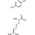 CAS#: 93778-36-0, N<sup>5</sup>-(Diaminomethylene)-L-ornithine (2Z)-2-butenedioate (1:1)