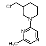 CAS#: 937795-92-1, 2-[3-(Chloromethyl)-1-piperidinyl]-6-methylpyrazine