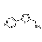 CAS#: 937795-98-7, 1-[5-(4-Pyridinyl)-2-thienyl]methanamine