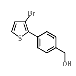 CAS#: 937795-99-8, [4-(3-Bromo-2-thienyl)phenyl]methanol