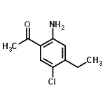 CAS 登录号：937816-93-8， 1-(2-氨基-5-氯-4-乙基苯基)乙酮