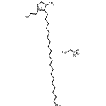 CAS#: 93783-31-4, 2-Henicosyl-1-(2-hydroxyethyl)-3-methylimidazolidin-1-ium methyl sulfate