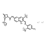 CAS#: 93803-34-0, Disodium 4-hydroxy-3-[(4-methyl-2-sulfonatophenyl)diazenyl]-7-({[6-(vinylsulfonyl)bicyclo[2.2.1]hept-2-yl]carbonyl}amino)-2-naphthalenesulfonate