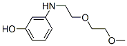 CAS#: 93803-67-9, 3-[[2-(2-Methoxyethoxy)Ethyl]Amino]Phenol