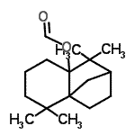 CAS#: 93804-14-9, 2,2,7,7-Tetramethyltricyclo[6.2.1.0<sup>1,6</sup>]undec-6-yl formate