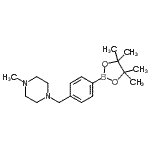 CAS#: 938043-30-2, 1-Methyl-4-[4-(4,4,5,5-tetramethyl-1,3,2-dioxaborolan-2-yl)benzyl]piperazine