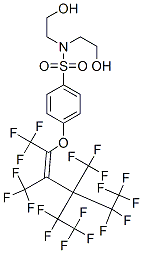 CAS#: 93819-97-7, N,N-Bis(2-Hydroxyethyl)-4-[[4,4,5,5,5-Pentafluoro-3-(Pentafluoroethyl)-1,2,3-Tris(Trifluoromethyl)Pent-1-Enyl]Oxy]Benzenesulphonamide